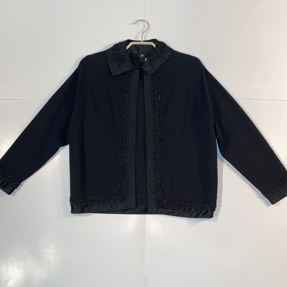 Women’s Black Cardigan Set